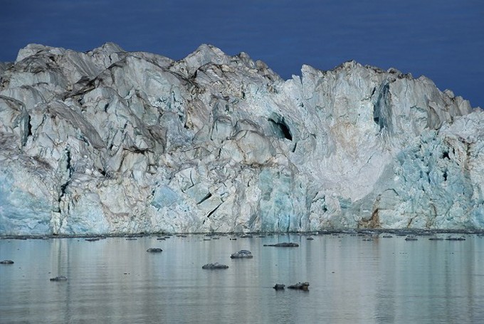 Gletscher am Krossfjord